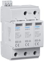 Parasurtension Hager SPD 3P 20kA télécomm. TN-C Imax 40kA Up 1.5kV 3UM