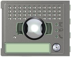 Frontale per modulo altoparlante/camera di porta 96° Sfera con 1 tasto