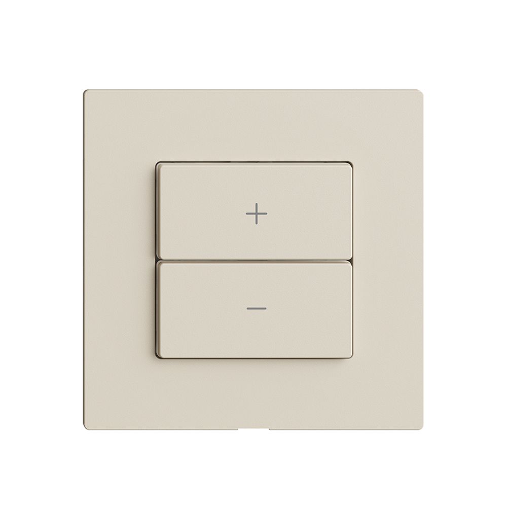 Comando per dimmer 1K/2T Edue Wiser crema