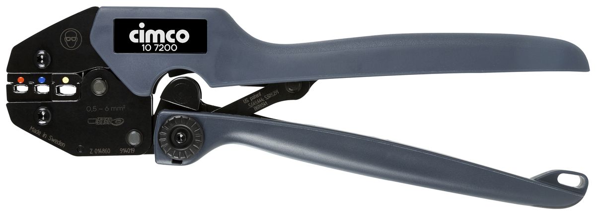 Pinza di serraggio CIMCO POWER-CRIMP iso 0.5…6mm² (rosso, blu e giallo)