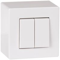 Contact à bascule AP ATO 6A 250V blanc grd.I