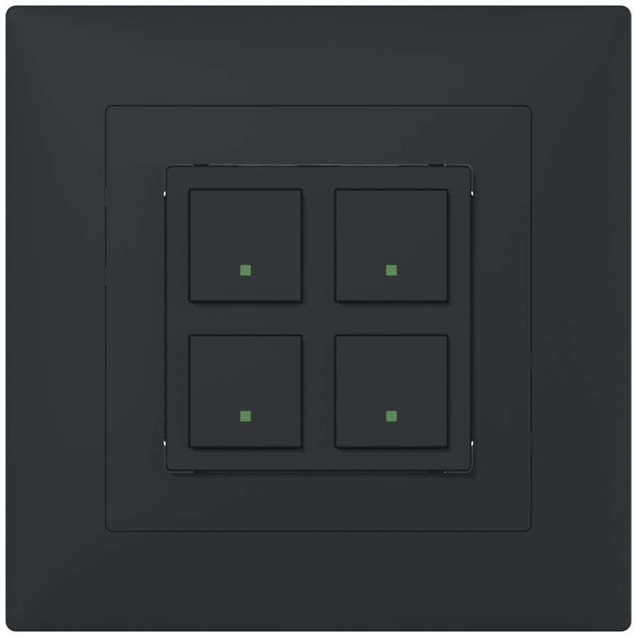 UP-Frontset B ABB SIDUS anthrazit zu Sensor 2×free@home