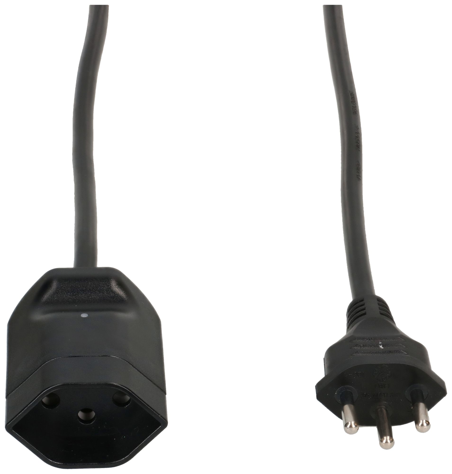 Prolunga MH T12/T13 protezione bambini LED Td 3×1.5mm² 5m nero