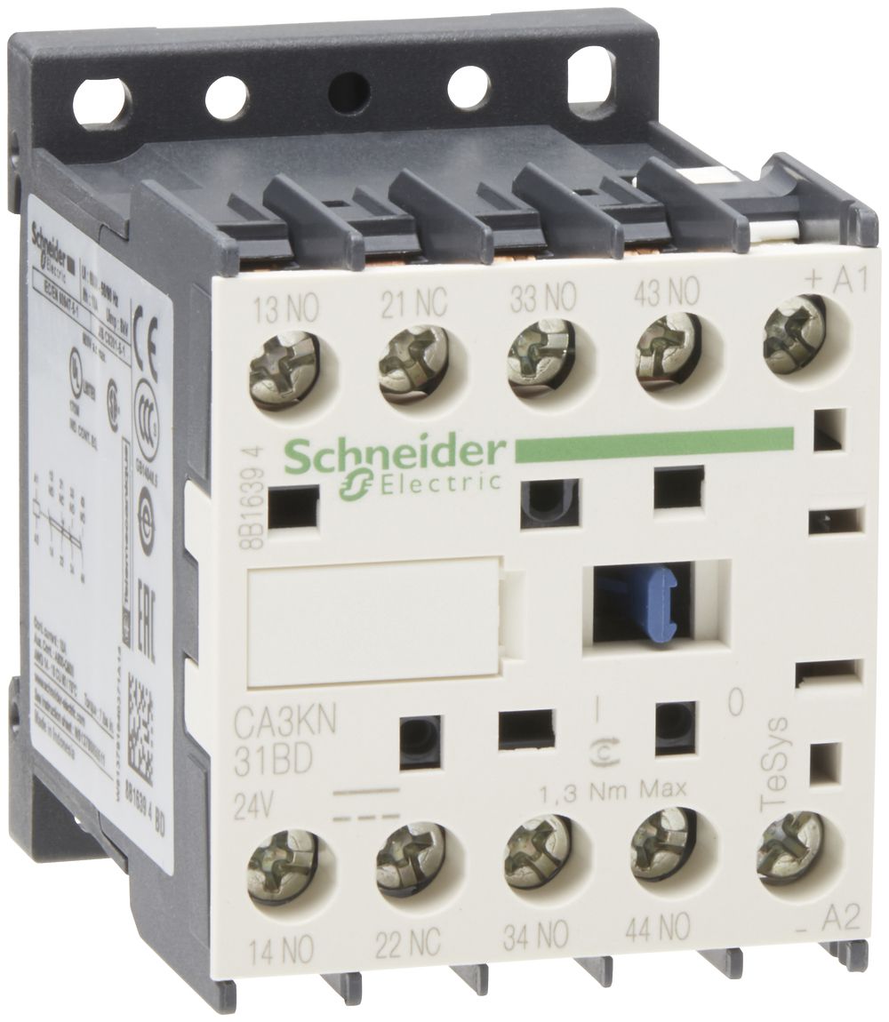 Hilfsschütz Schneider Electric CA3-KN31BD 24VDC 3S/1Ö