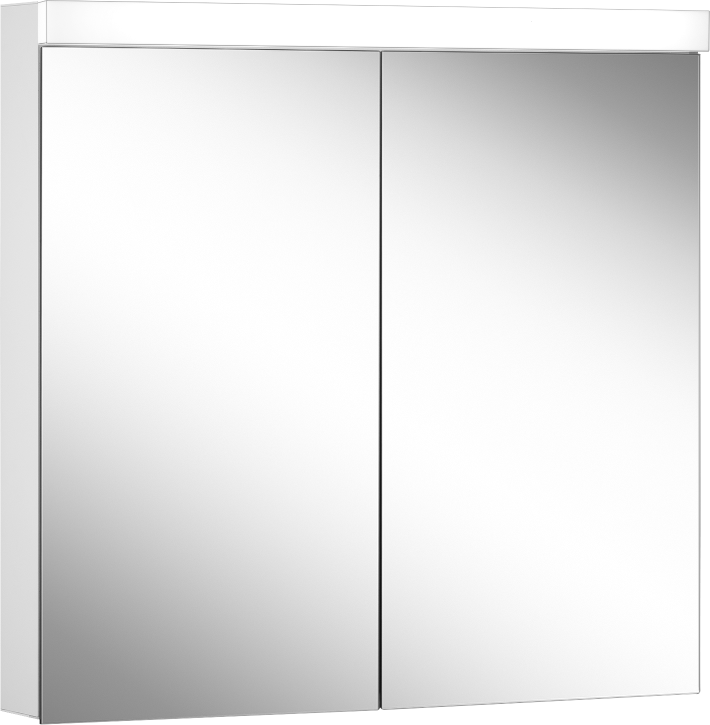 Armadio specchio Schneider LOP 80/2/LED, 3000K, bianco