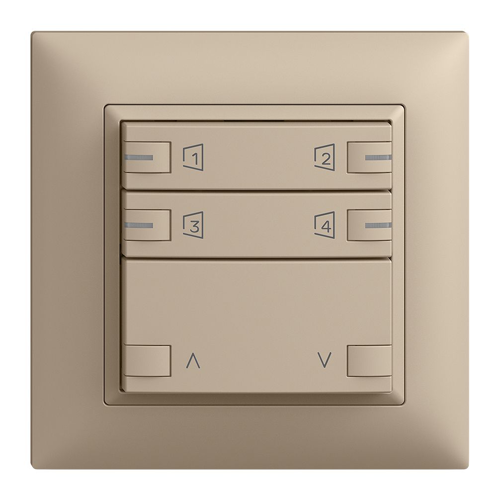 Kit montaggio INC Edue zeptrionAIR, WLAN, Motor, RGB-LED, 2×tasto, 2×commando sa