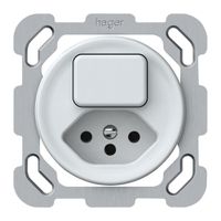 UP-Kombination origin 1×Taste 1CO+T13 1P 0<1 10A 230V 77×77mm weiss