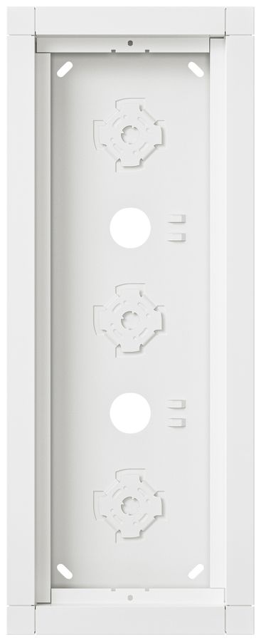 Boîtier AP Siedle 3× 132×332×36.5mm blanc