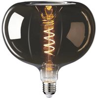 LED-Lampe ToLEDo Lifestyle G190 E27 4W 150lm 2000K schwarz