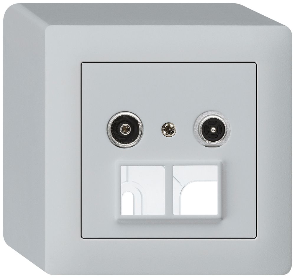 AP-Multimediadose kallysto R/TV 10.5dB 2GHz hellgrau