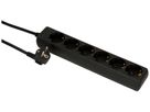 Presa multipla MH Kopp 6×Schuko 1.4m 3×1.5mm² nero