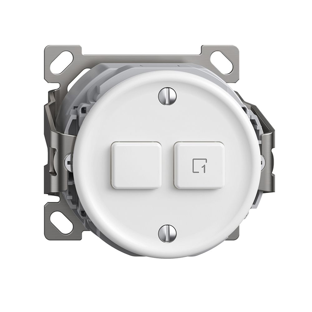 Interrupteur AP 1K/2T scène Sdue Wiser blanc