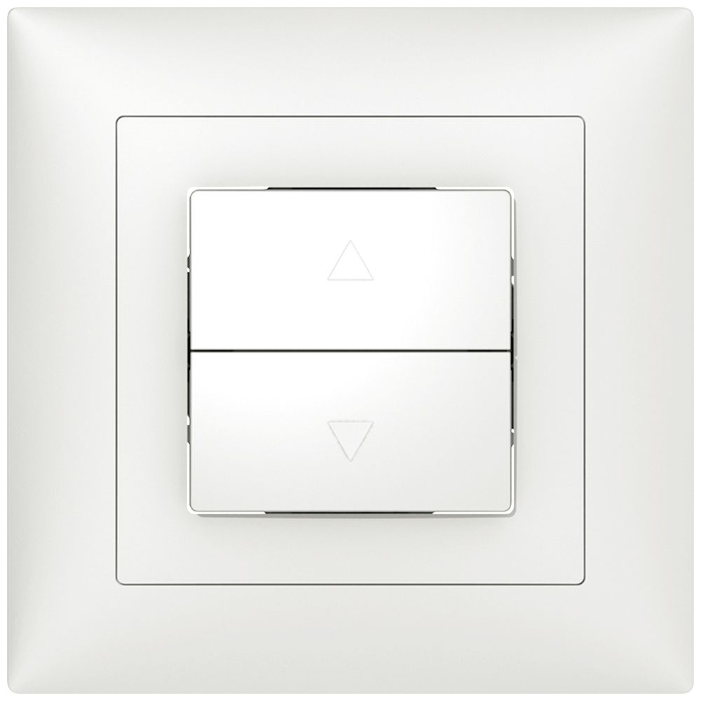 UP-Storenschalter SIDUS B weiss 1-Kanal