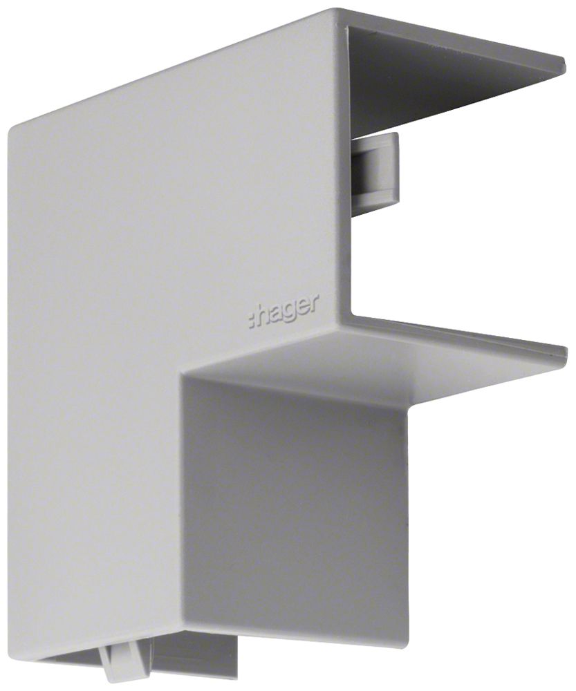 Flachwinkel Hager tehalit.LF 25×25mm grau IP30