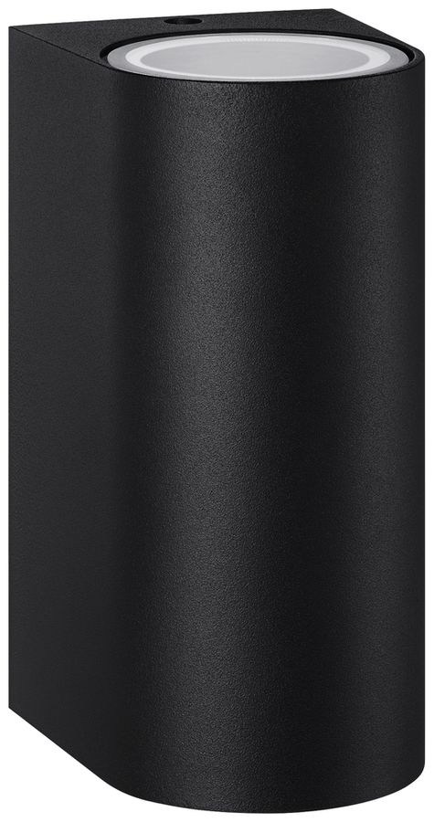 Applique Philips Nightingale GU10 2×35W IP44 direct/indirect 160×96×80mm noir