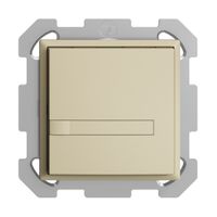 Pulsante KNX RGB INC EDUE, 250mW, s.LED, c.carta, 1×pulsante, com.1×tasto, van