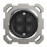 UP-Szenentaster 4 Szenen/4T Sdue Wiser schwarz