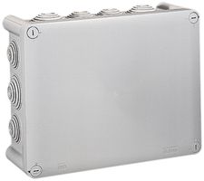 Scatola di derivazione PLEXO 220×170mm vuota grigio chiaro 14 entrate
