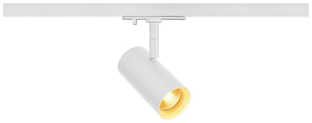 Projecteur LED SLV NOBLO SPOT PHASE 8.4W 450lm 920…930 36° VAR 1ph Ø50mm blanc