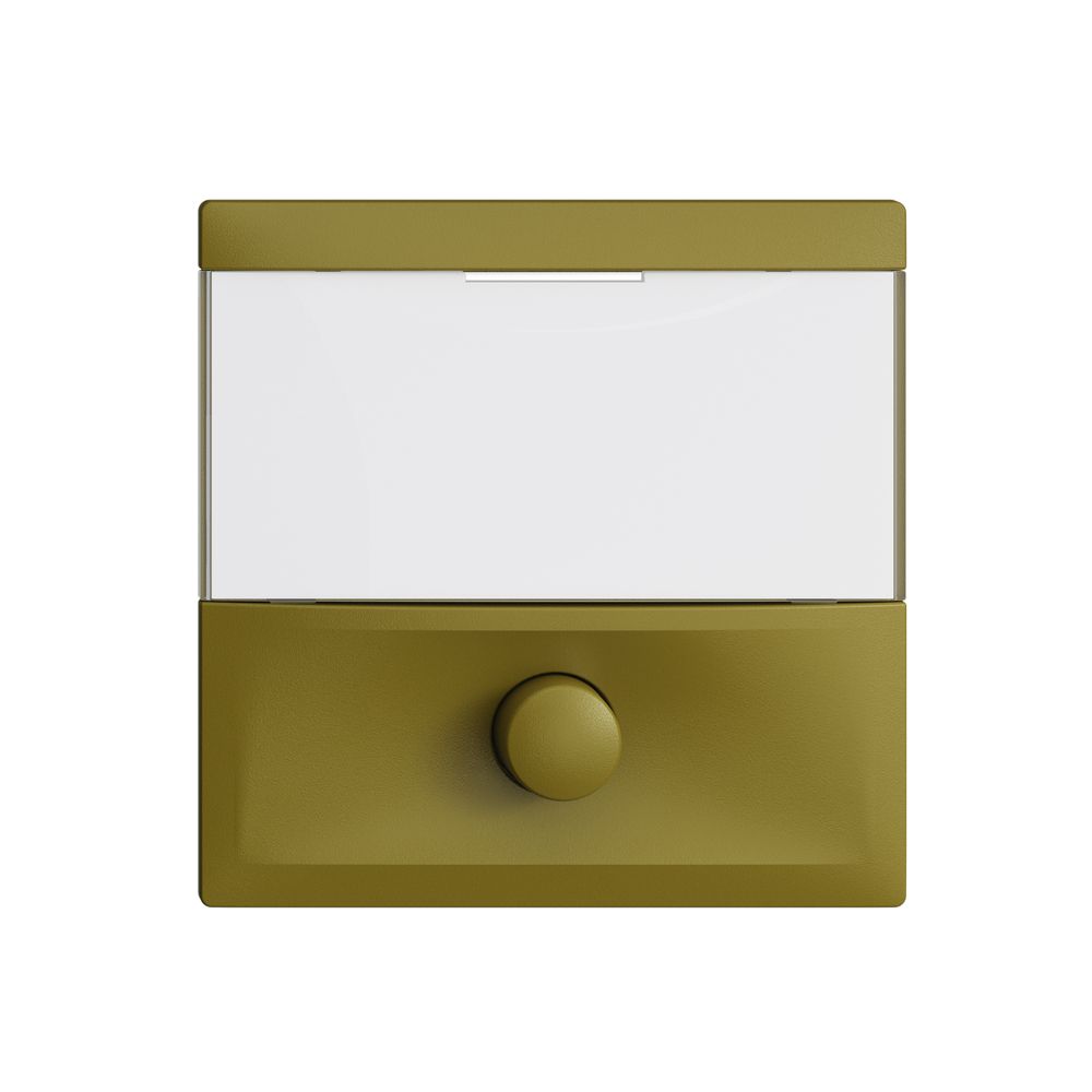 Taster mit Namensschild EDIZIOdue olive