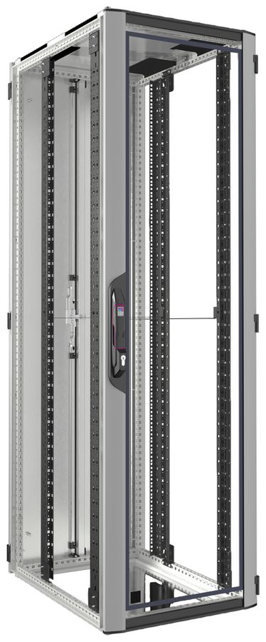 Netzwerkschrank 19" Rittal VX IT 5330.123 600×2000×800mm 42HE Stahl grau