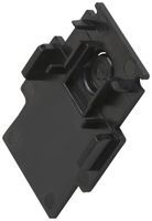 Endkappe SLV 48V TRACK Kunststoff 34×2×47mm schwarz