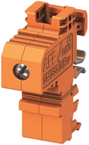 Borne ABB SMISSLINE TP 50mm² orange