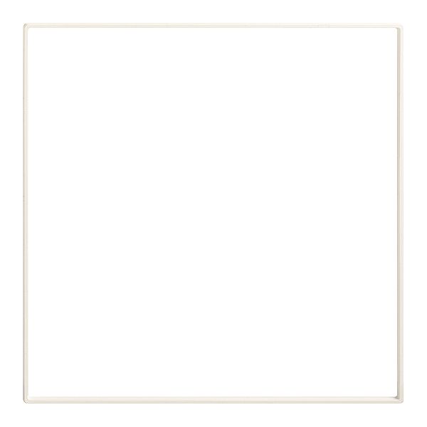 Cadre complémentaire EDIZIOdue prestige 3×3 blanc