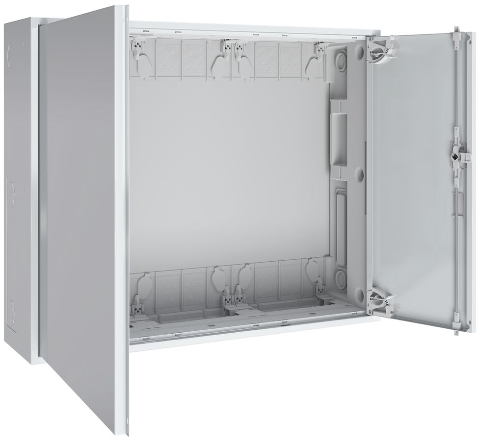 Armadio murale SE Prisma XS 800×650×210mm IP43 SKII c.porte 3 parte 4 file