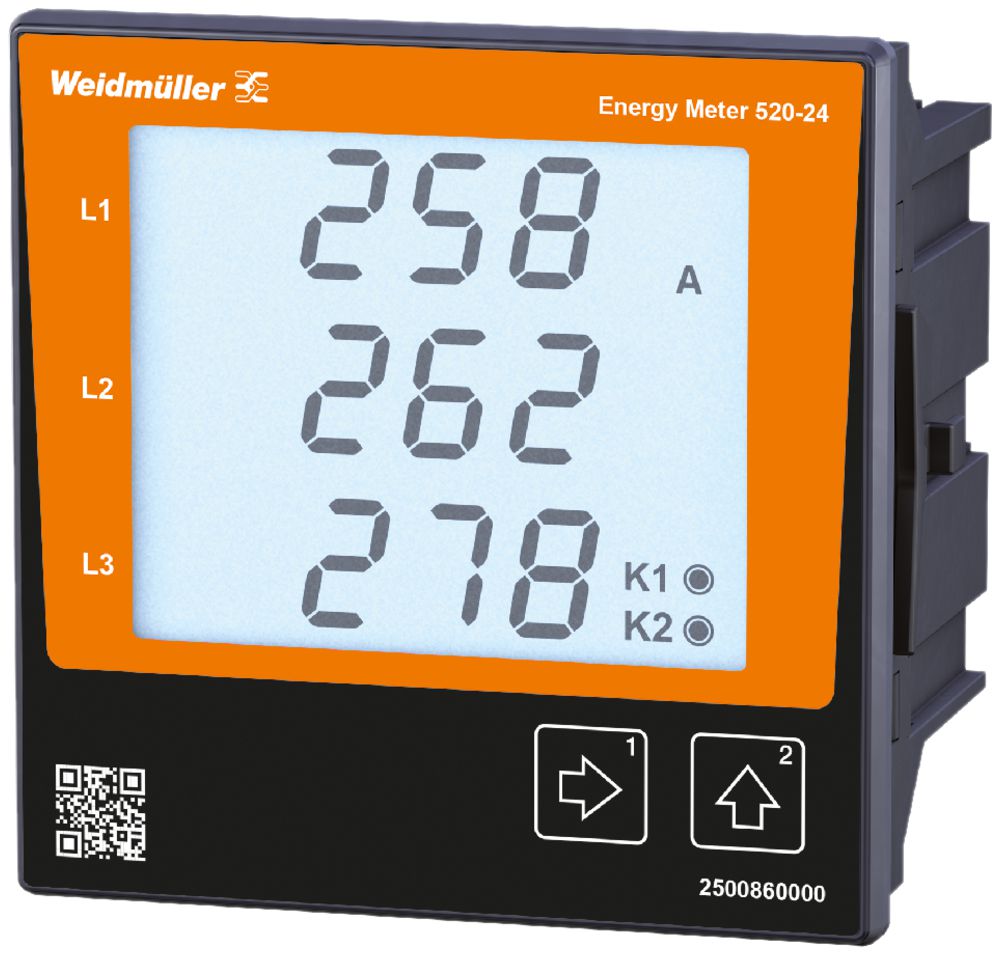 Energiemessgerät Weidmüller ENERGY METER 520-24