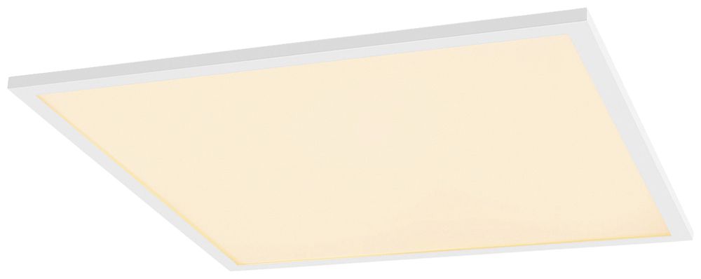 LED-Panelleuchte SLV PANEL 600 34W 4200lm 830/840 IP40 DALI 595×595mm weiss