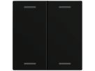 Wippe MDT BE-TAL60W216.01 1T/4B f.Sensortasten schwarz matt "neutral"