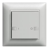 UP-Taster ZEP 1K/1T ON-OFF Hauptstelle EDIZIOdue silver