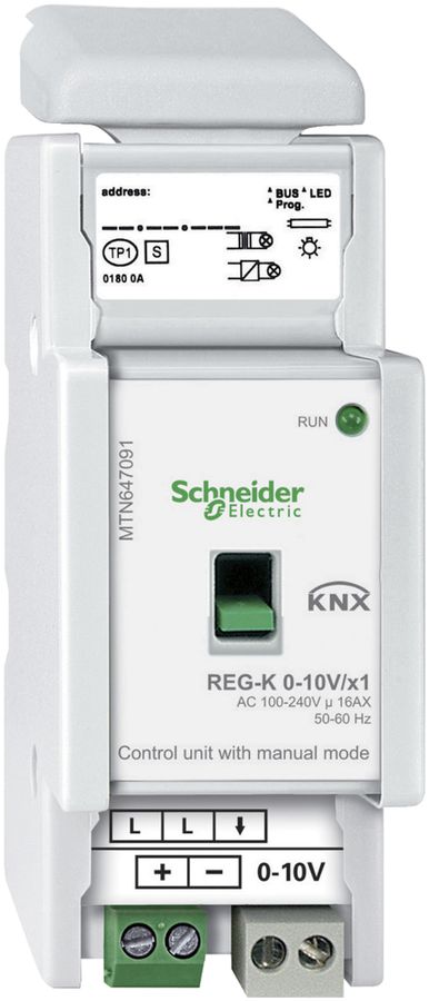 Unité de commande AMD KNX Schneider Electric 0…10V, MTN647091