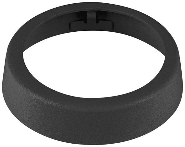 Zierring SLV LIGHT EYE 90 Stahl Ø59×14mm schwarz