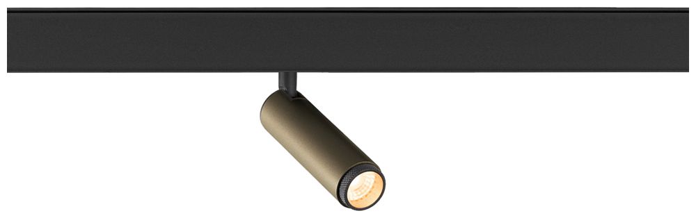 Spot LED SLV GRIP S 10W 590lm 927 29° DALI 48V AD 180×30×67mm bronze