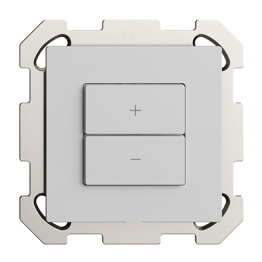 Dimmer DALI INC 1K/2T Edue Wiser grigio chiaro