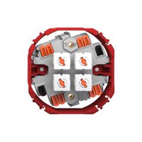 Storenschalter Feller SNAPFIX® 10A 250V 4 Tasten 2 Kanäle