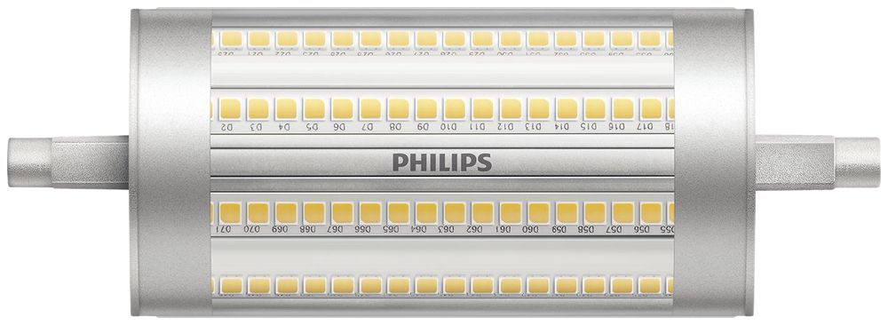 Lampada LED Philips CorePro R7s DIM 17.5…150W 230V 3000K 2460lm Ø42×118mm chiaro
