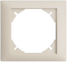 Abdeckrahmen EDIZIOdue 80×86mm crema