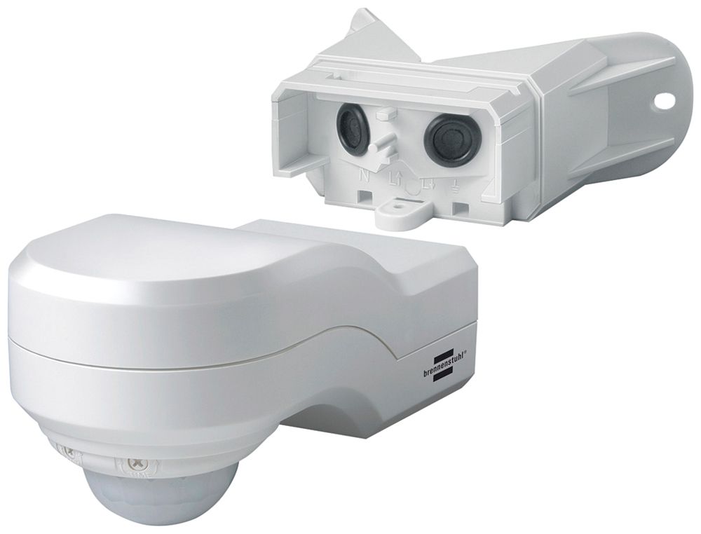 Détecteur de mouvement AP Brennenstuhl PIR 240° IP44 blanc