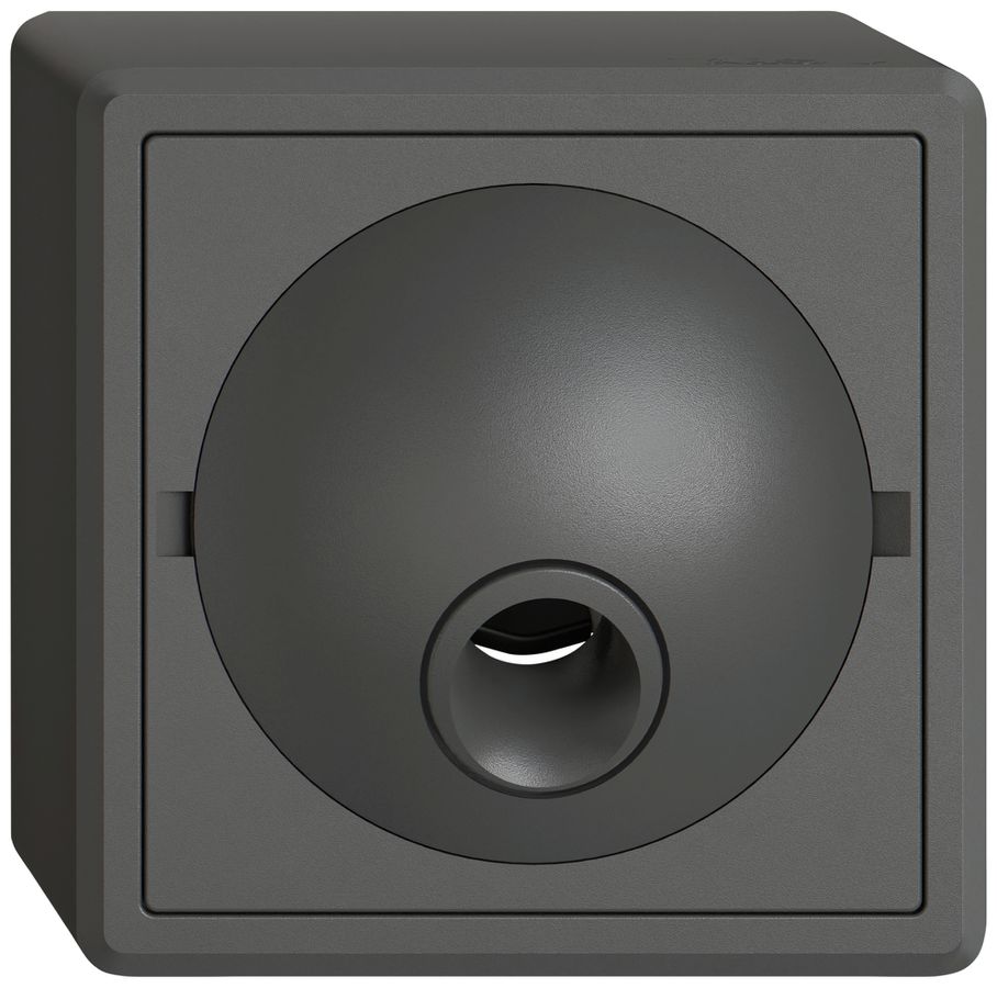 AP-Anschlussdose EDIZIO.liv SNAPFIX® ohne Klemmeneinsatz dgu