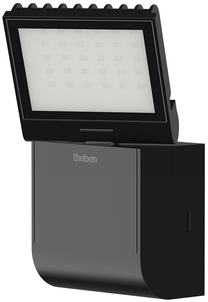 Projecteur LED theLeda S 8.5W 900lm 4000K noir IP55