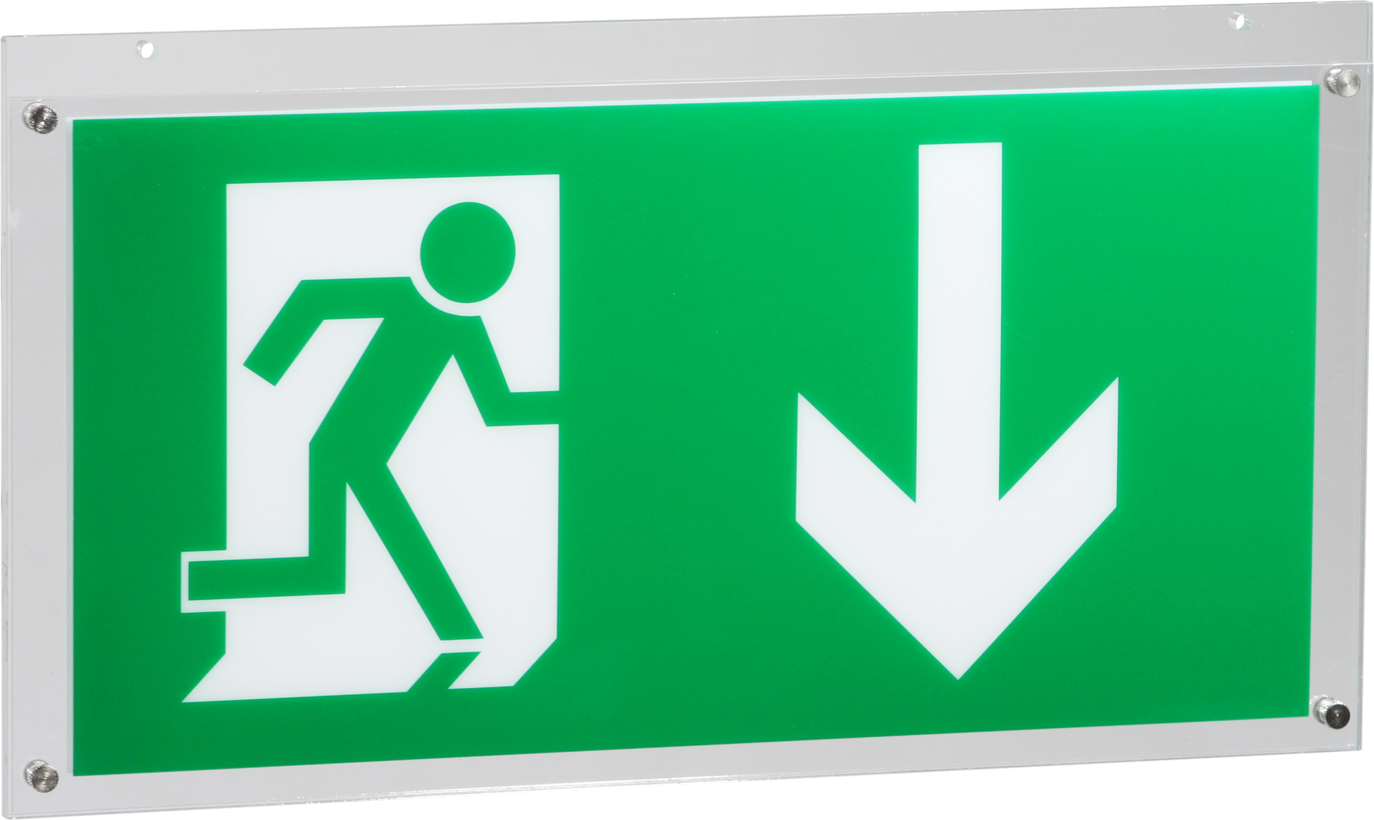 Piktogramm-Scheibe ESYLUX SLD, einseitig unten