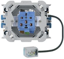 EB-Steckdose 1×T15/25 Hager Ecobus power mit EB-Dose G3