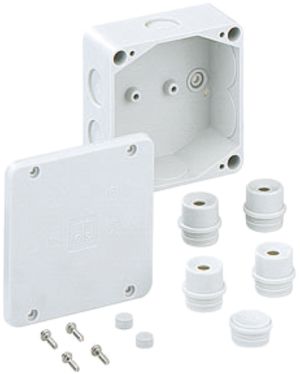 Boîte dérivation AP WK 060 vide, 100×100×50mm