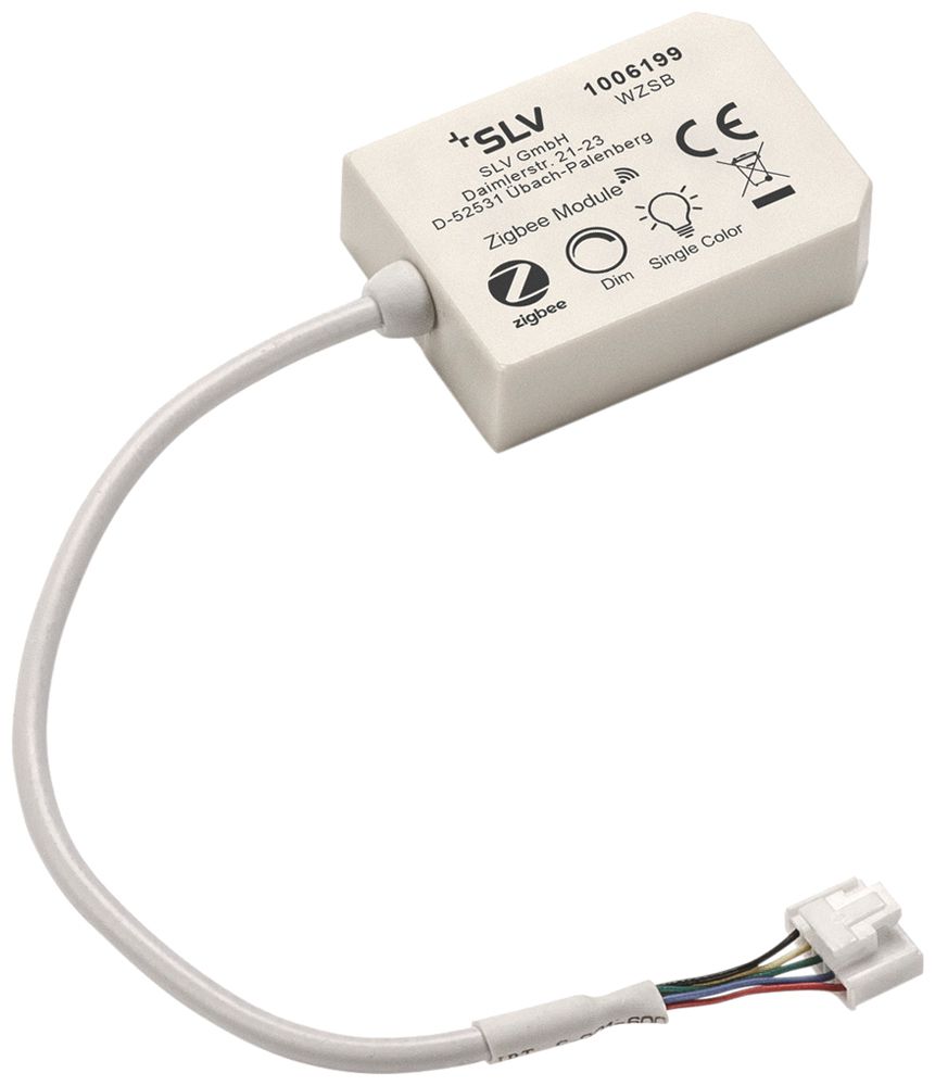 Funkmodul SLV DALI Zigbee 1-Kanal Kunststoff 43×31×12mm weiss