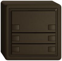 AP-KNX-Taster RGB EDIZIO.liv SNAPFIX® Temperaturfüh.o.LED 6×Taste 1-Tbed.br