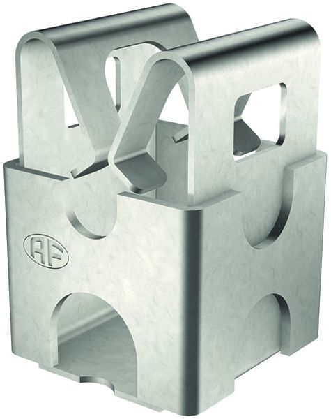 Leitungshalter Quadro Flury AV 59, Inox A2, Gewinde M6