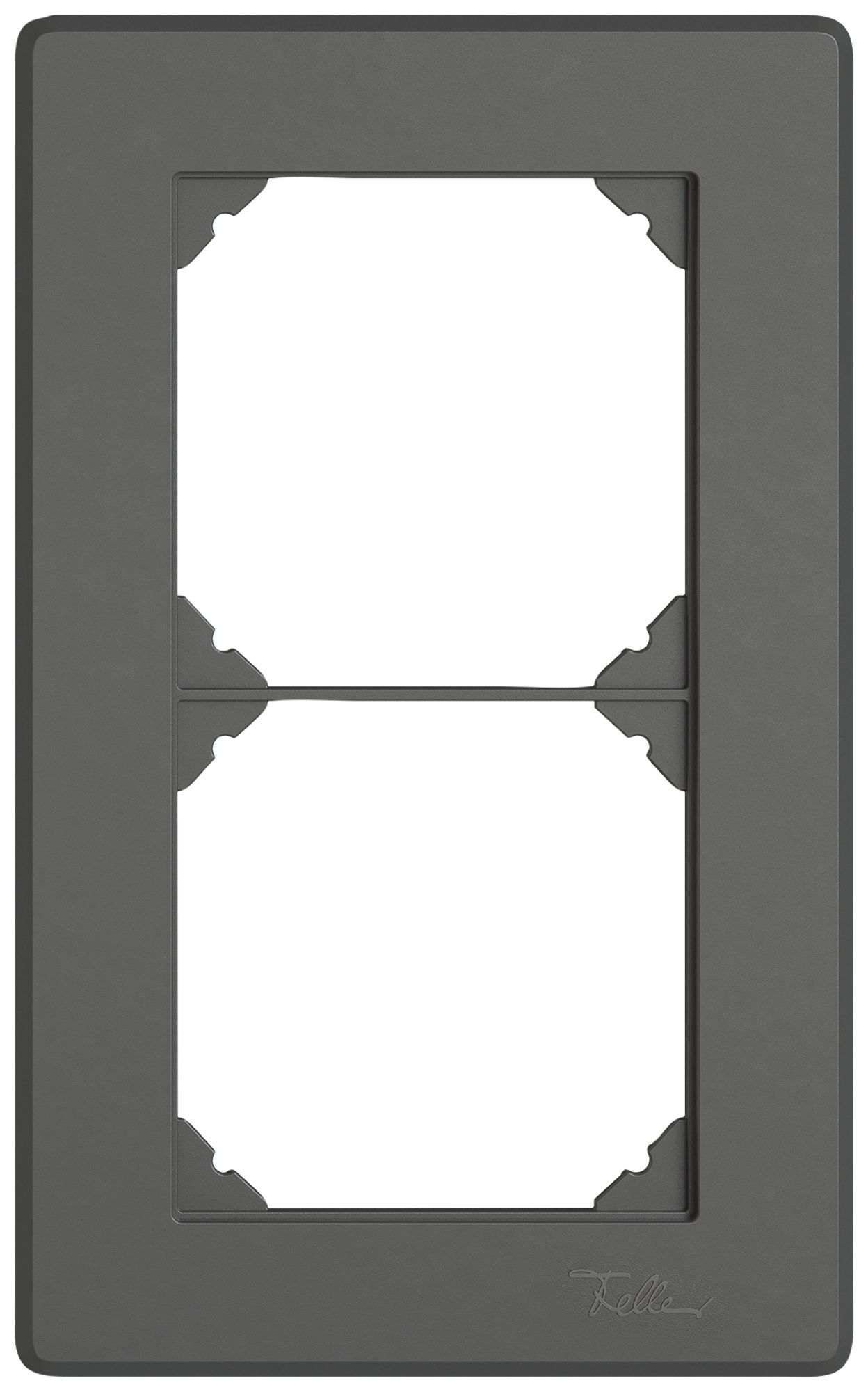 UP-Abdeckrahmen EDIZIO.liv SNAPFIX® 2×1/1×2 96×156mm dgu
